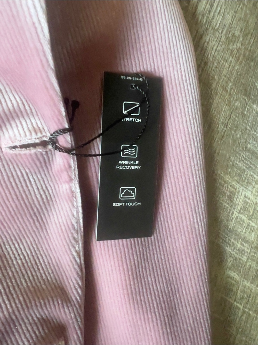 JF J. Ferrar Corded Mens Big and Tall Regular Fit Velvet Sport‎ Coat-Size 52R - Picture 8 of 13